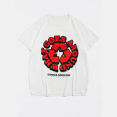 Plus Size White Goes Aeound What T-Shirt